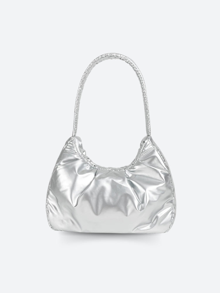 Casualcore Ruched Shoulder Bag - Image 3