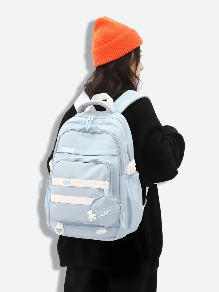 Coin Purse Large School Backpack - Image 5