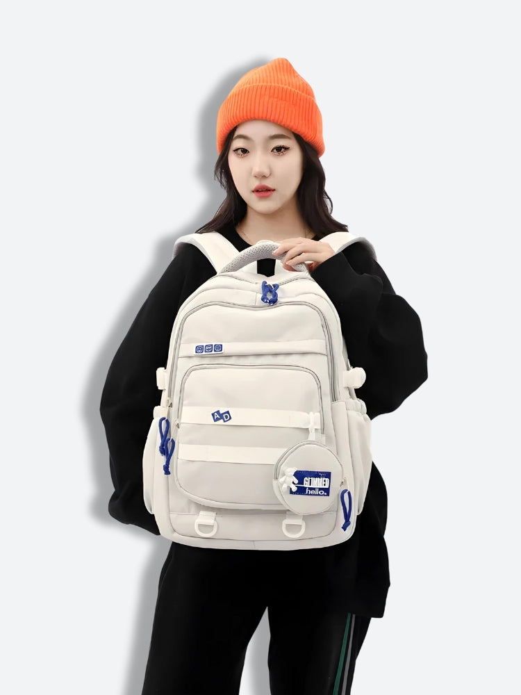Coin Purse Large School Backpack - Image 6