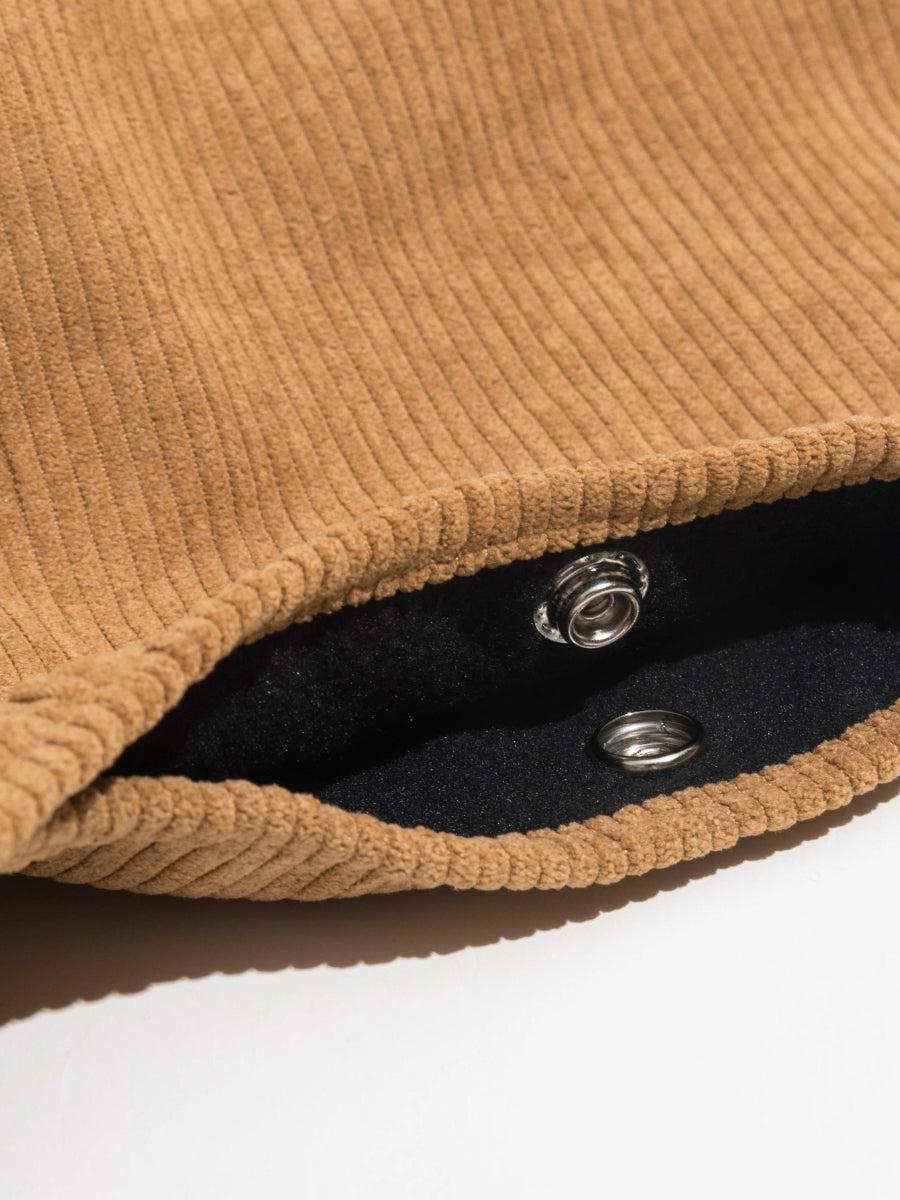 Corduroy Hobo Shoulder Bag - Image 5