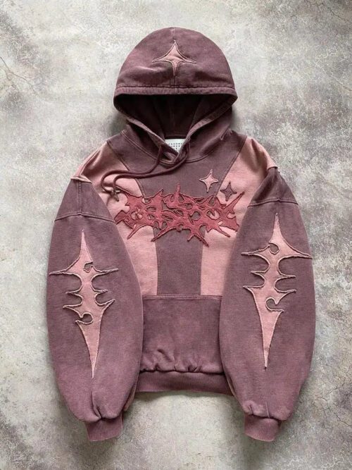 Cyberpunk Futuristic Patch Hoodie