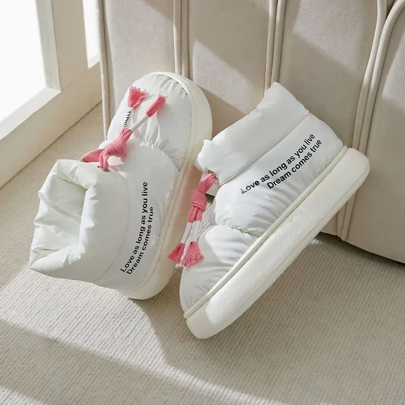 Drawstring Puffer Slippers - Image 5