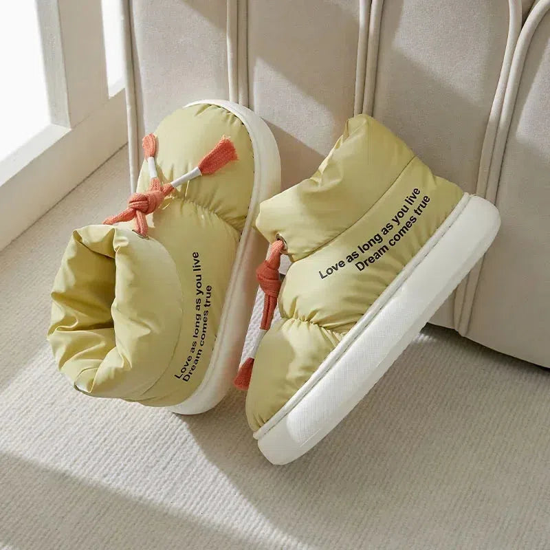 Drawstring Puffer Slippers - Image 6