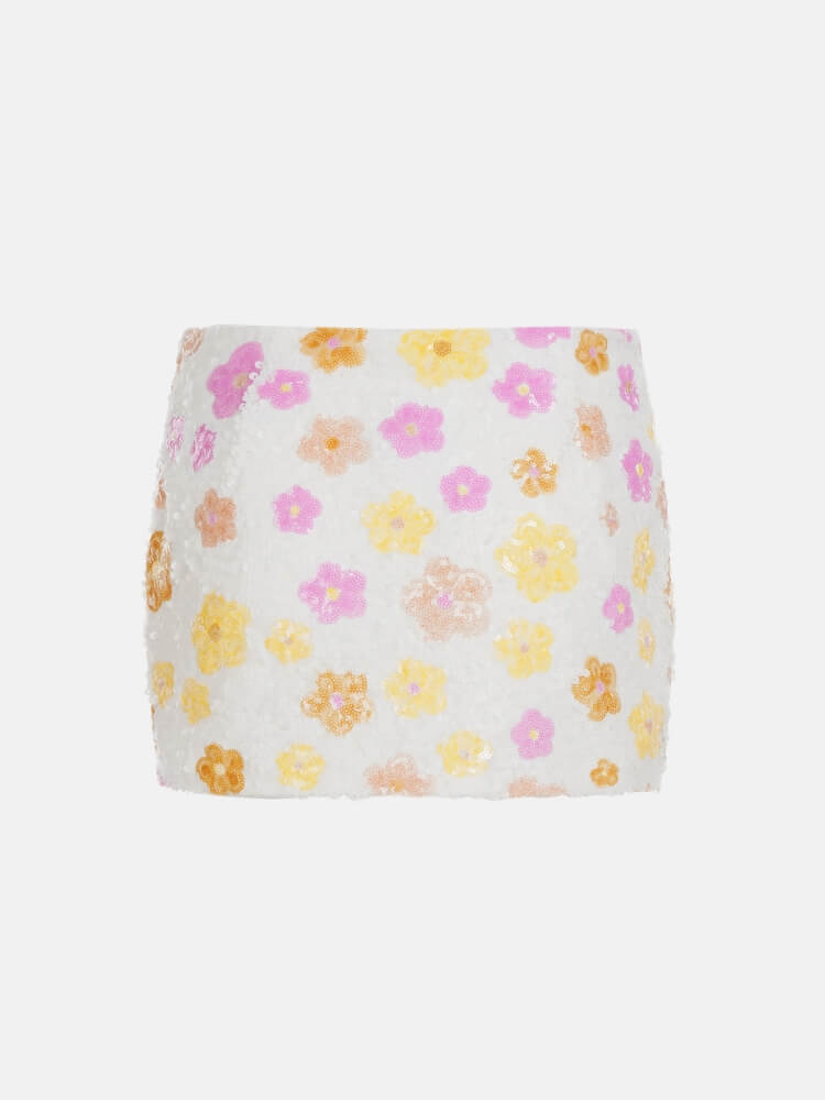 Flower Glow Mini Skirt - Image 6