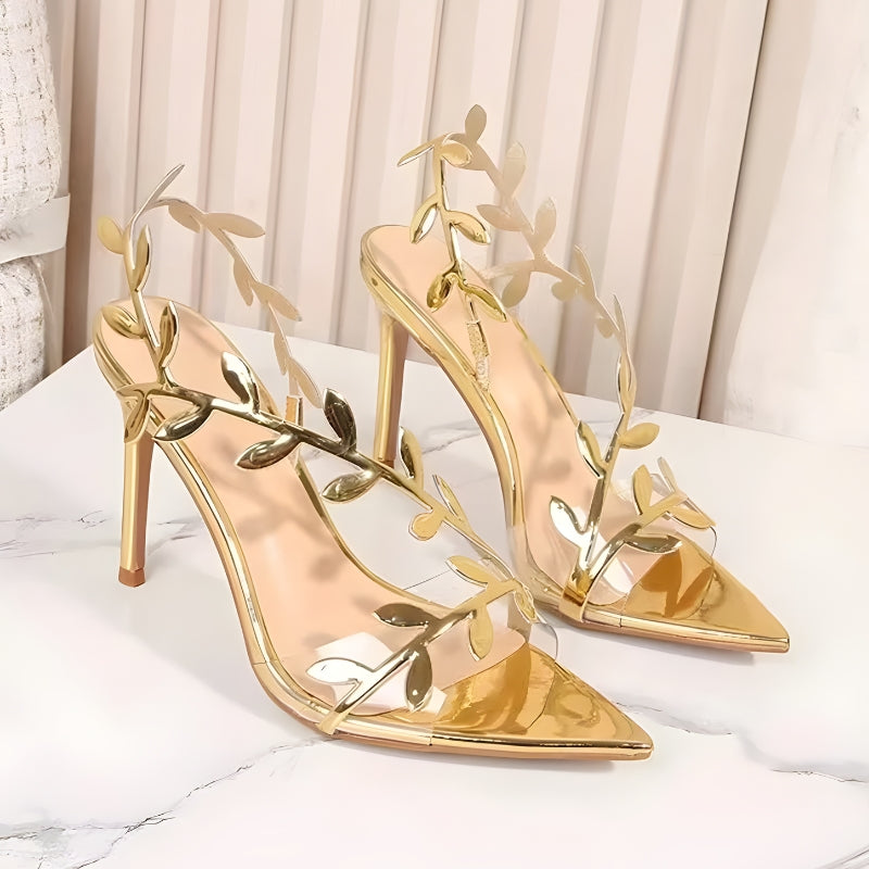Golden Leaf Heels - Image 5
