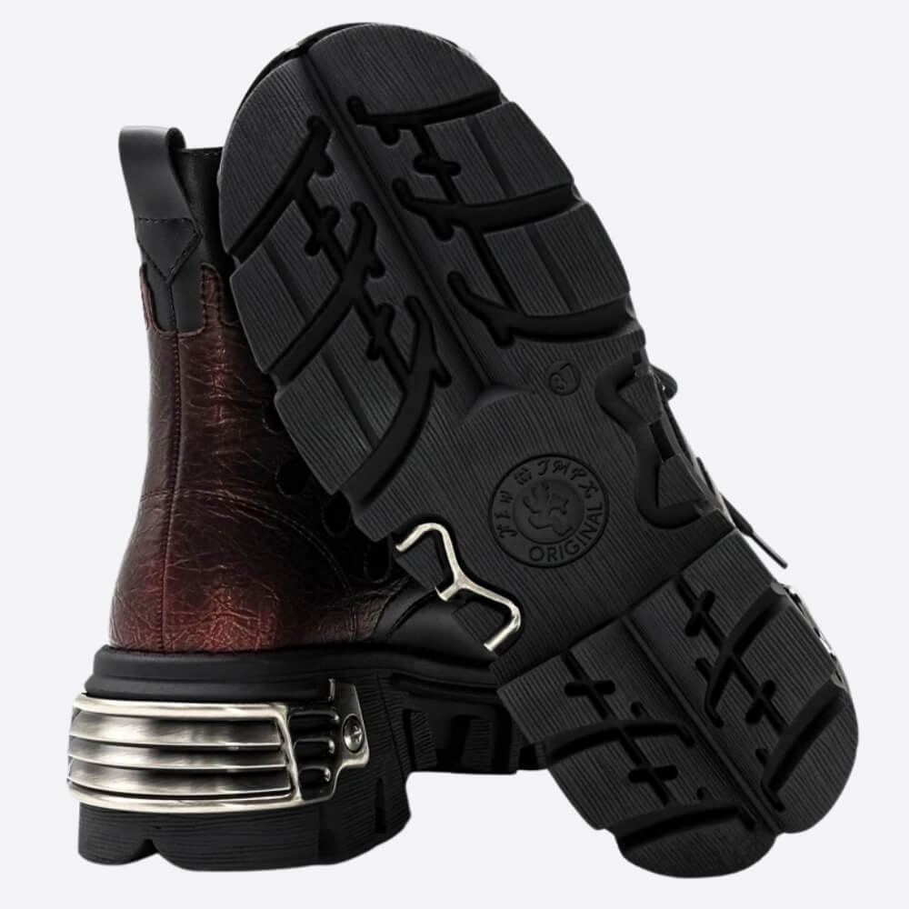 Goth Chunky Platform Boots - Image 7