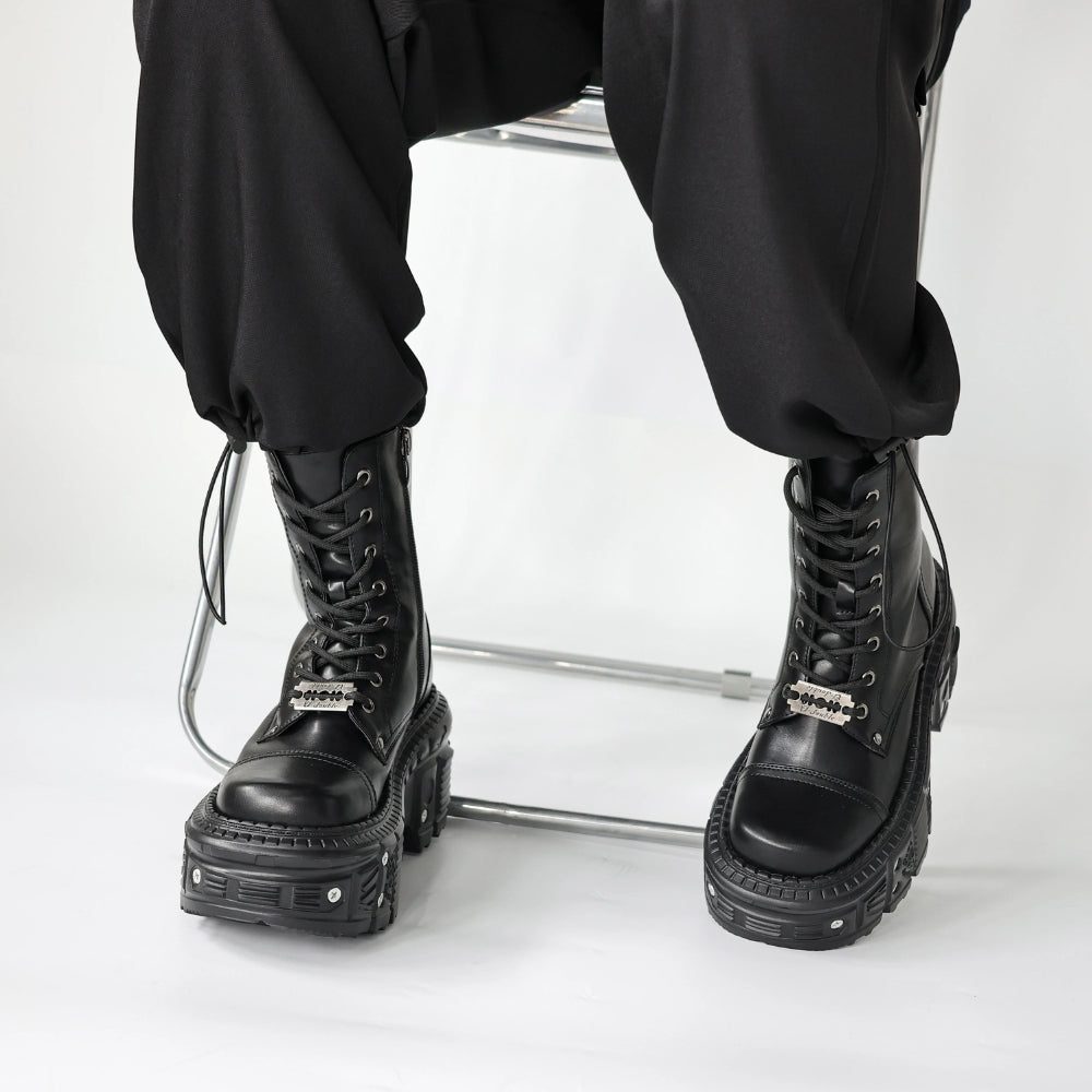 Grunge Ankle Boots - Image 3