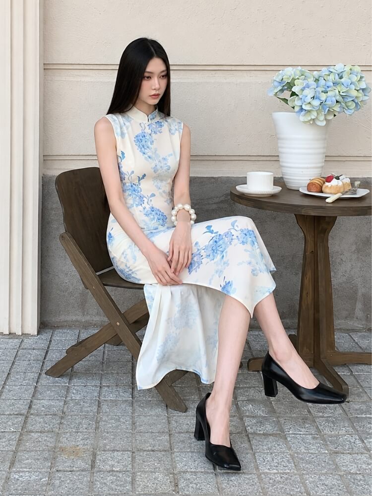 Hydrangea Maxi Dress - Image 3