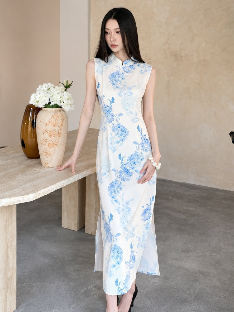 Hydrangea Maxi Dress