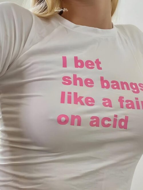 I Bet She Bangs Tee