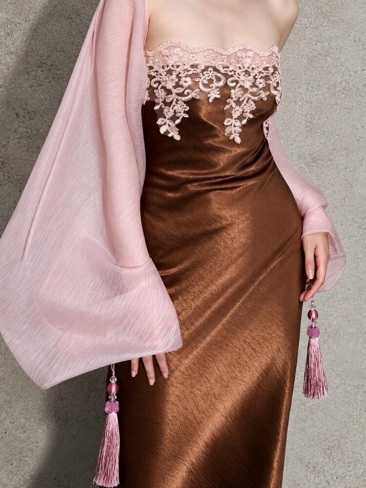 Lisbon Lace Midi Dress - Image 6