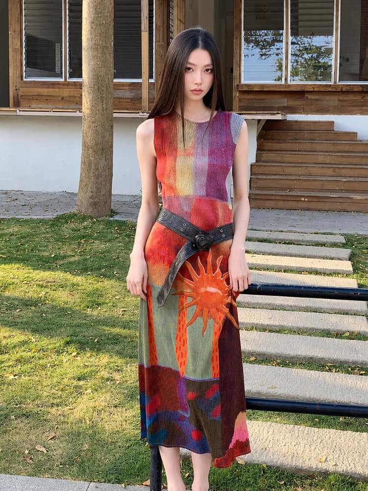 Marrakech Sun Maxi Dress