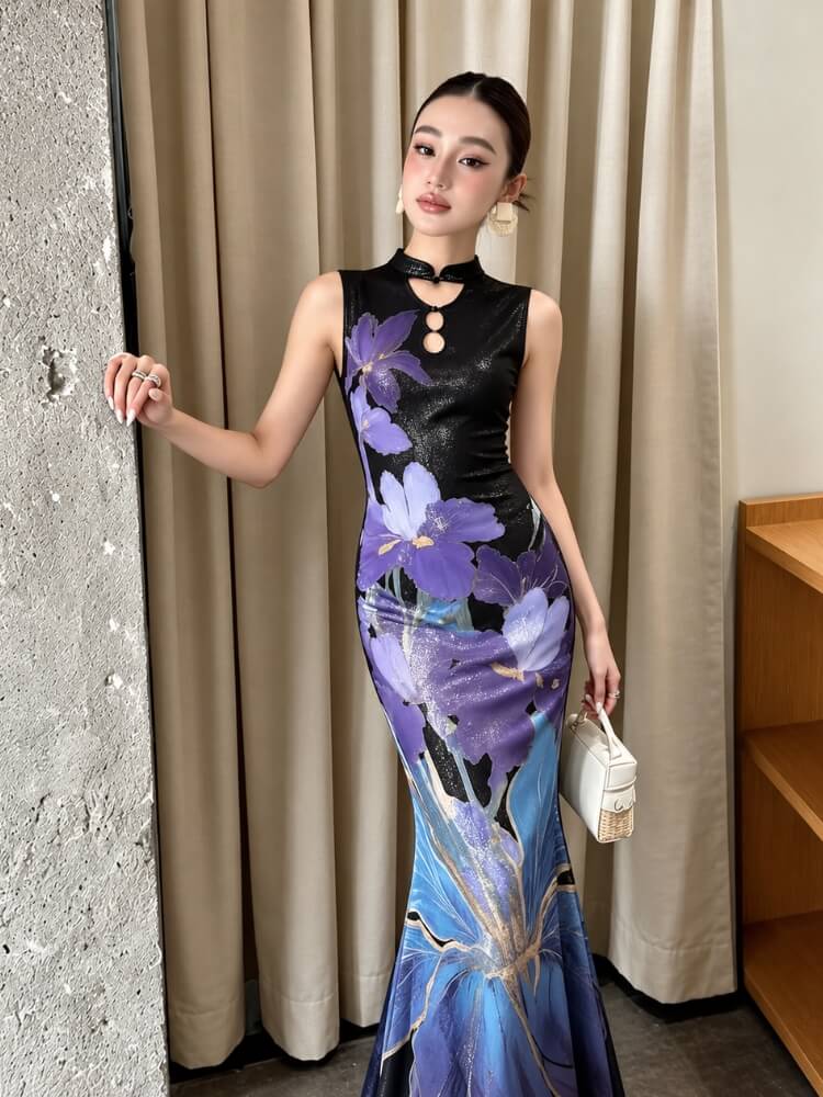Orchid Maxi Dress - Image 5