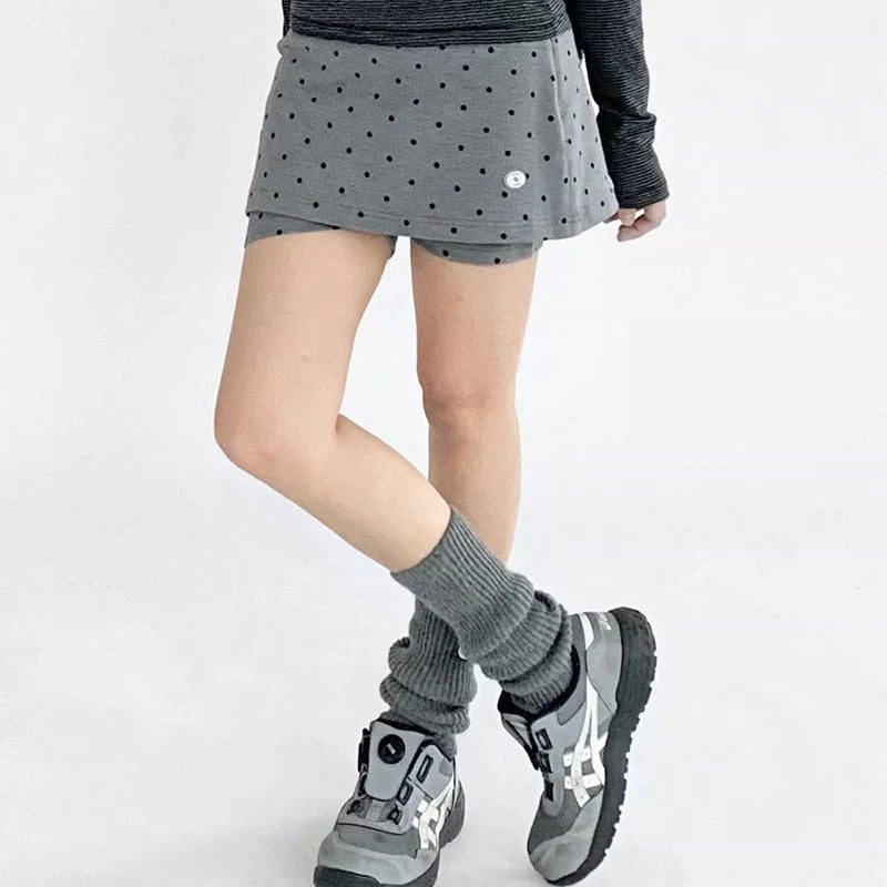 Polka Dot Skort