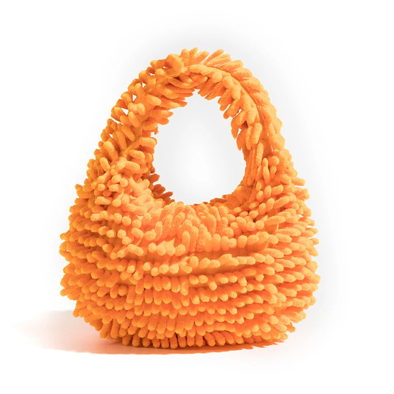 Rainbow Plush Handbag - Image 10