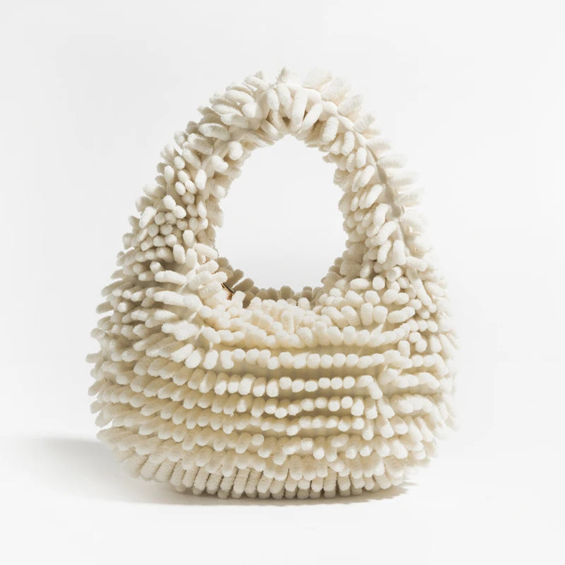 Rainbow Plush Handbag - Image 14