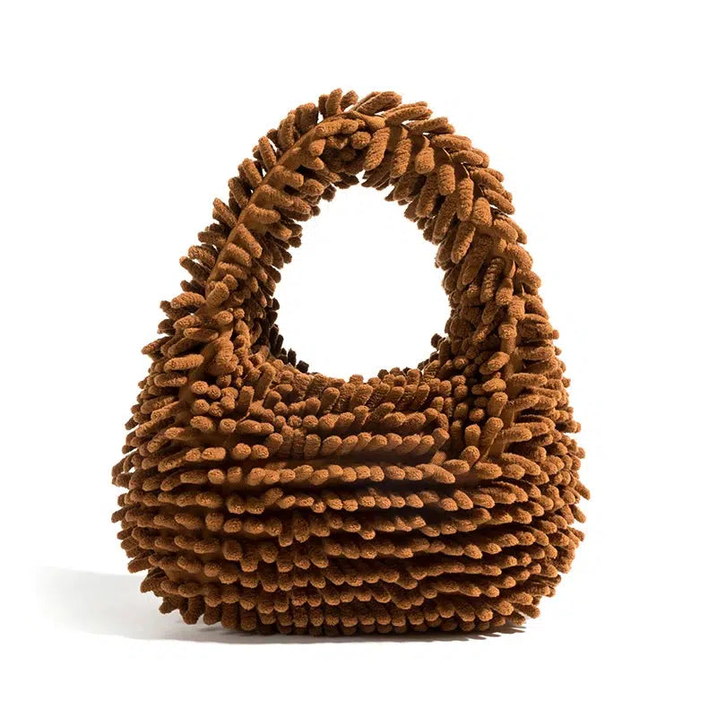 Rainbow Plush Handbag - Image 5