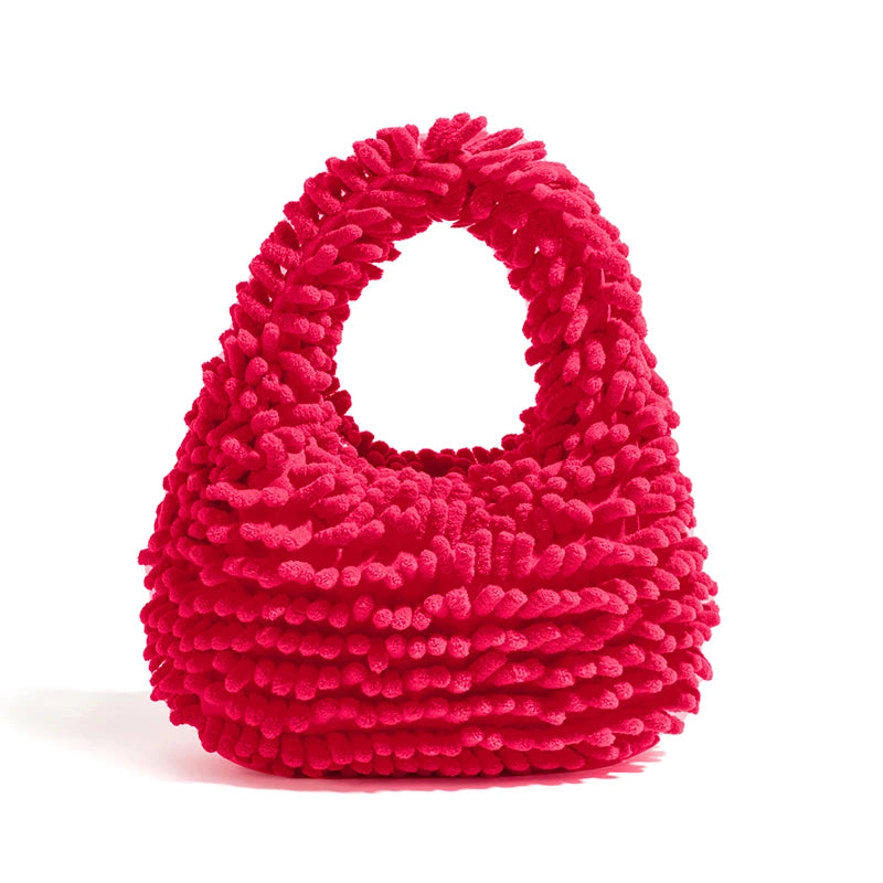 Rainbow Plush Handbag - Image 9