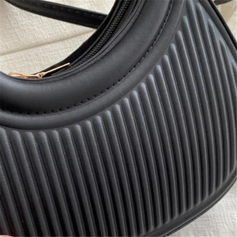 Ribbed Top-Handle Bag - Image 8