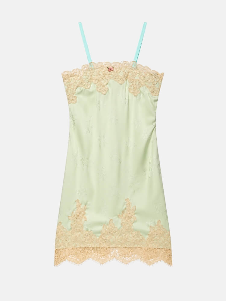 Satin Cami Mini Dress - Image 3