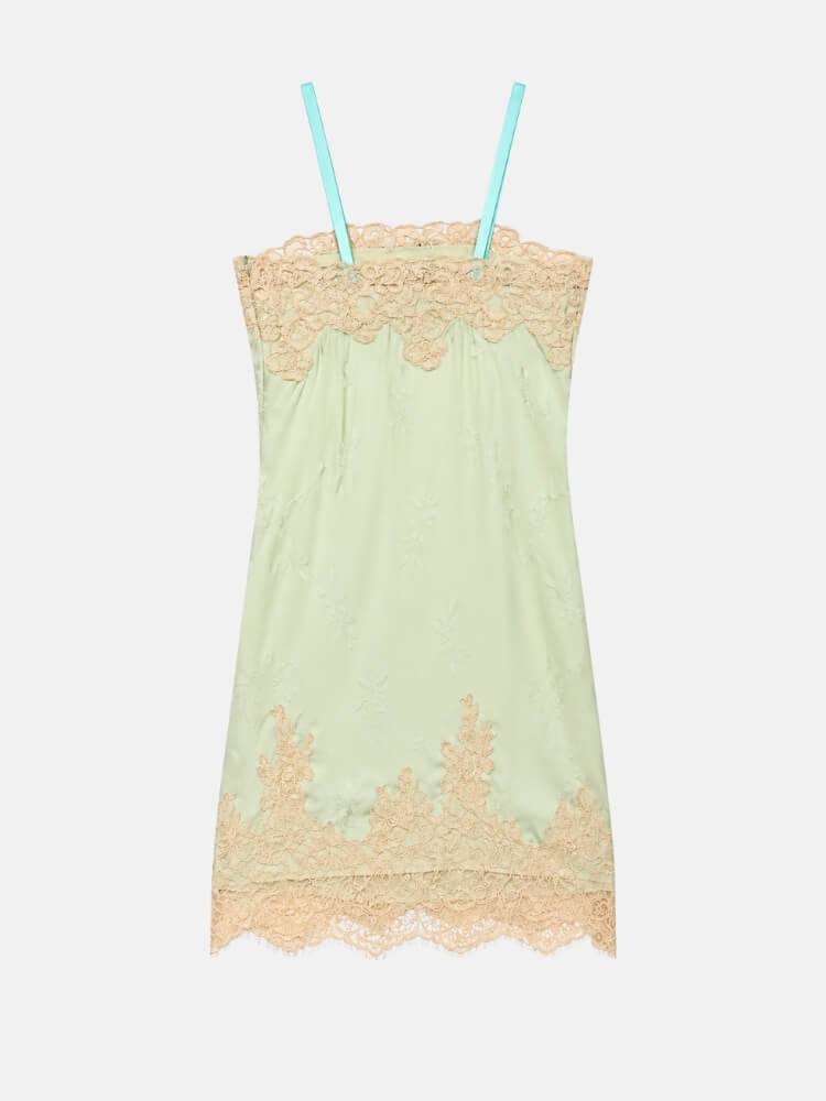Satin Cami Mini Dress - Image 4