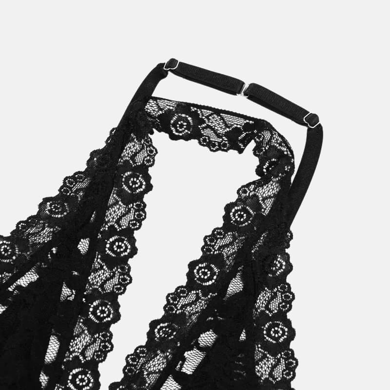 Sheer Lace Two Piece Set - Image 5