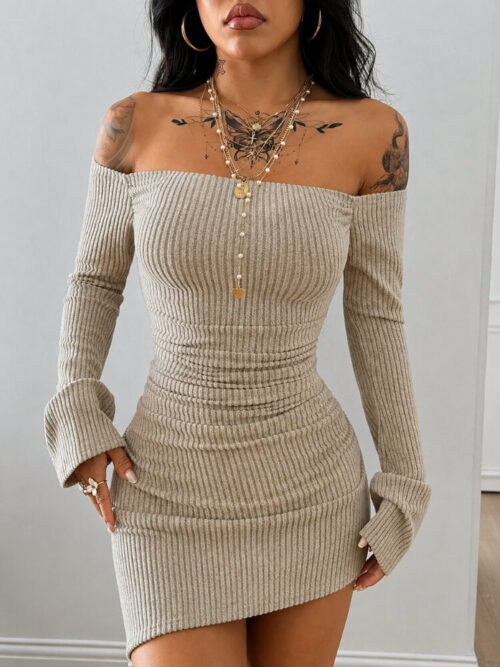 Sleek Mood Mini Dress