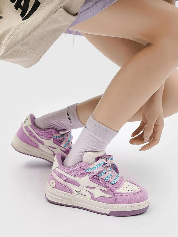 Star Patch Sneakers - Image 4