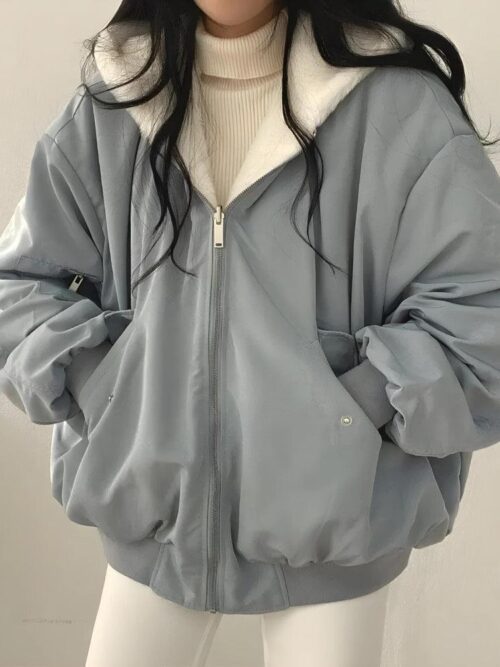 Teddy Reversible Hooded Jacket