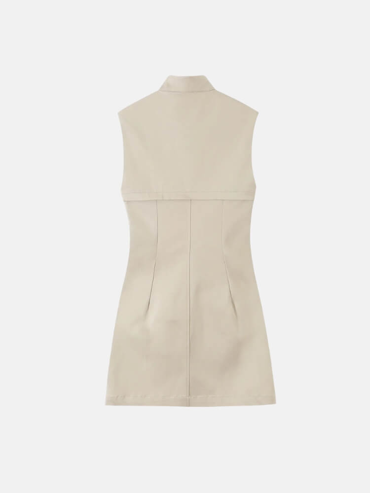 Trench Mini Dress - Image 6