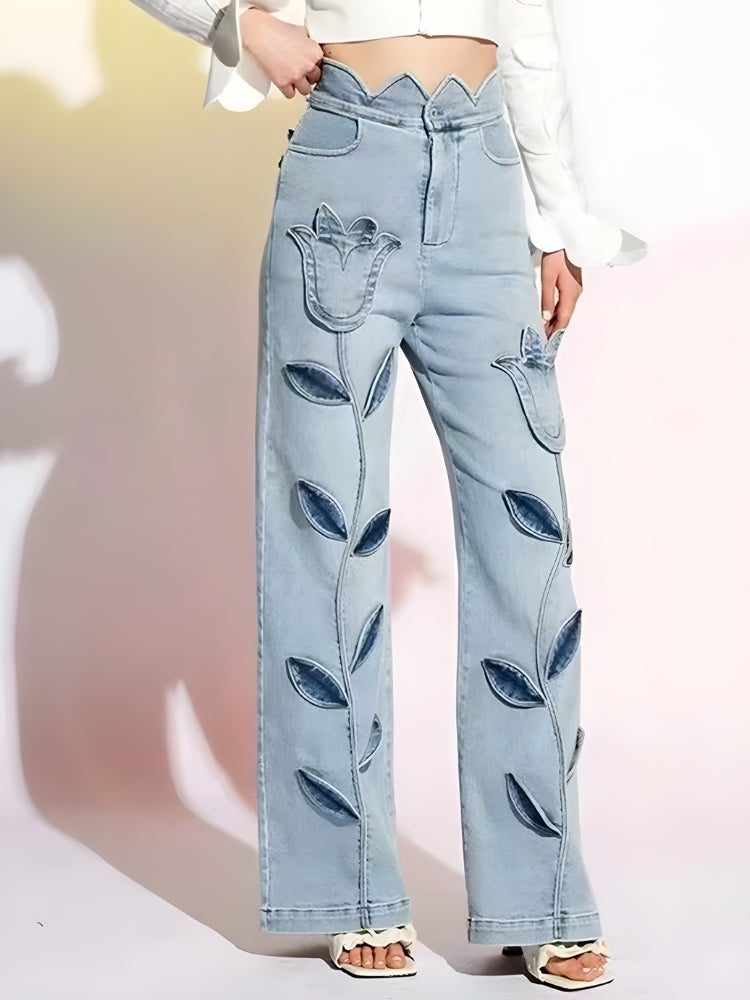 Tulip Patch Jeans