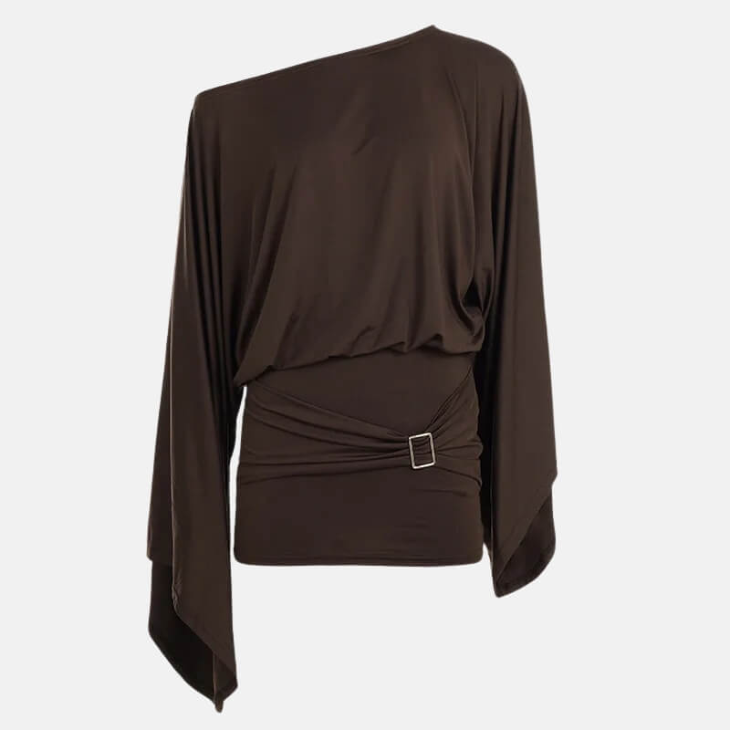 Y2K Batwing Sleeve Mini Dress - Image 3