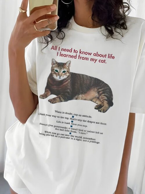 Y2K Cat Tee