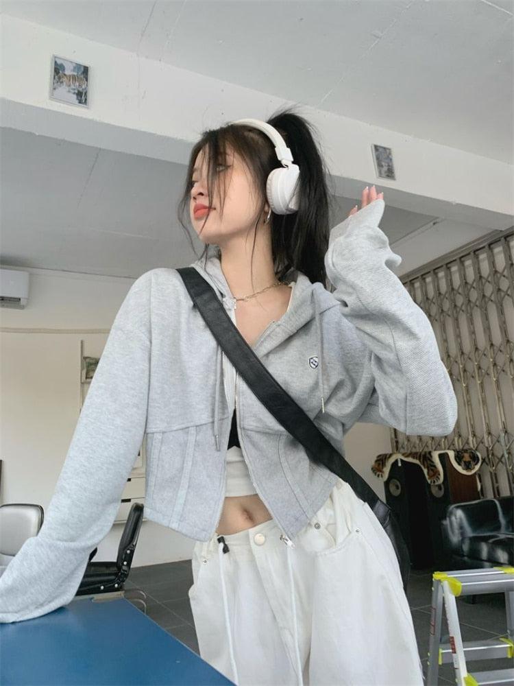 Y2K Cropped Hoodie - Image 4