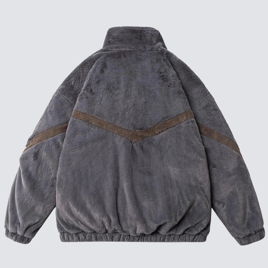 Y2K Fleece Zip-Up Jacket - Image 4