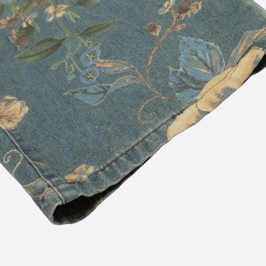 Y2K Floral Wide Leg Jeans - Image 5