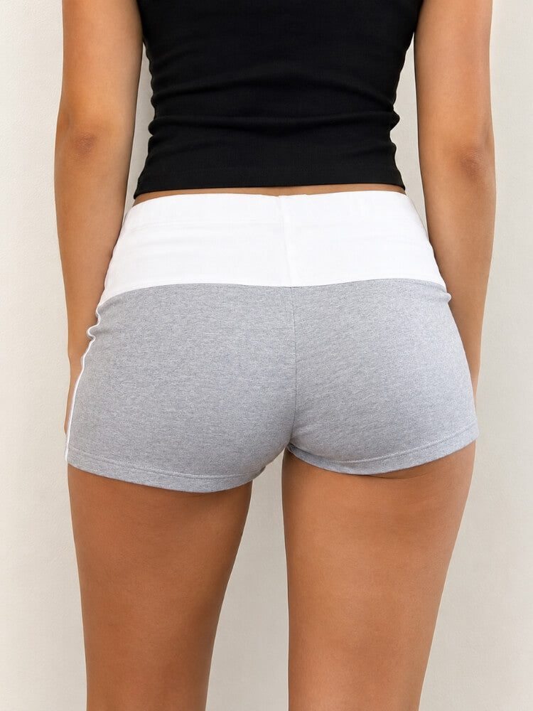 Y2K Foldover Micro Shorts - Image 4