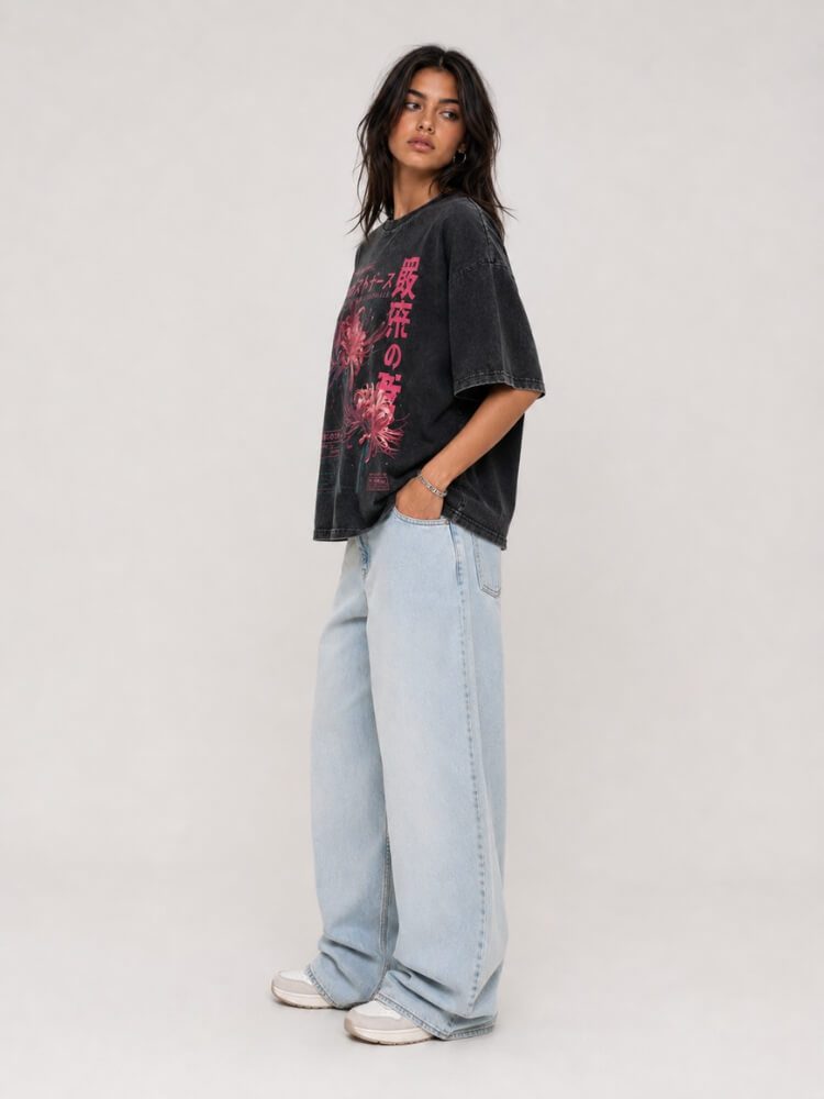 Y2K Japanese Graphic Tee - Image 4