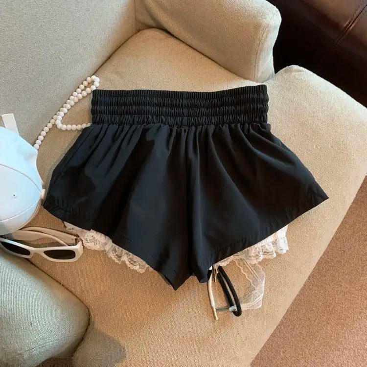 Y2K Lace Shorts - Image 4