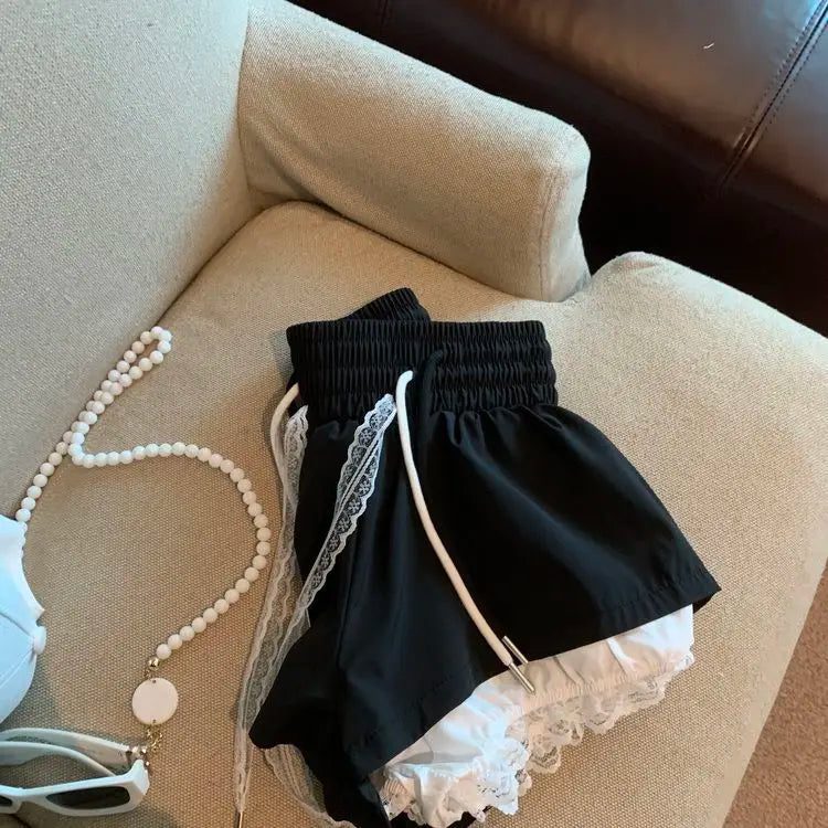 Y2K Lace Shorts - Image 5
