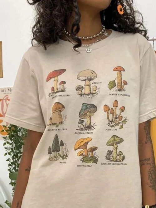 Y2K Mushrooms Tee