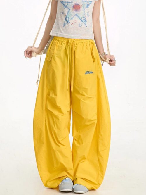 Y2K Parachute Pants