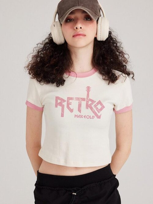 Y2K Retro Make Old Tee