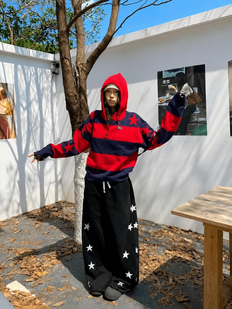 Y2K Star Baggy Pants - Image 8