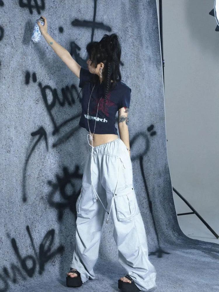 Y2K Star Button-Up Tee - Image 4