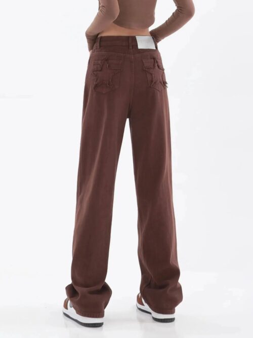 Y2K Star Pockets Jeans