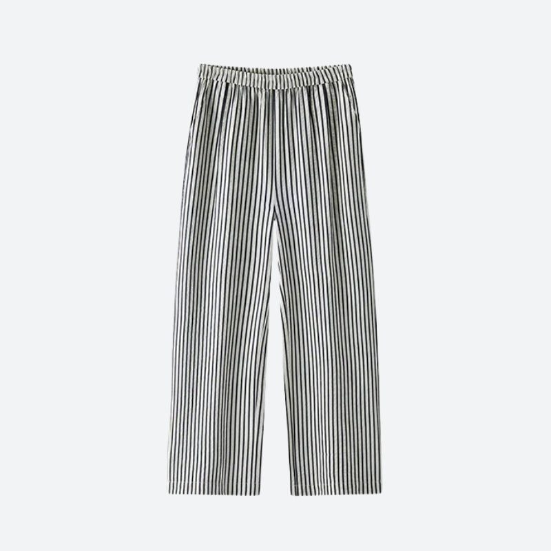 Y2K Striped Wide Leg Pants - Image 5