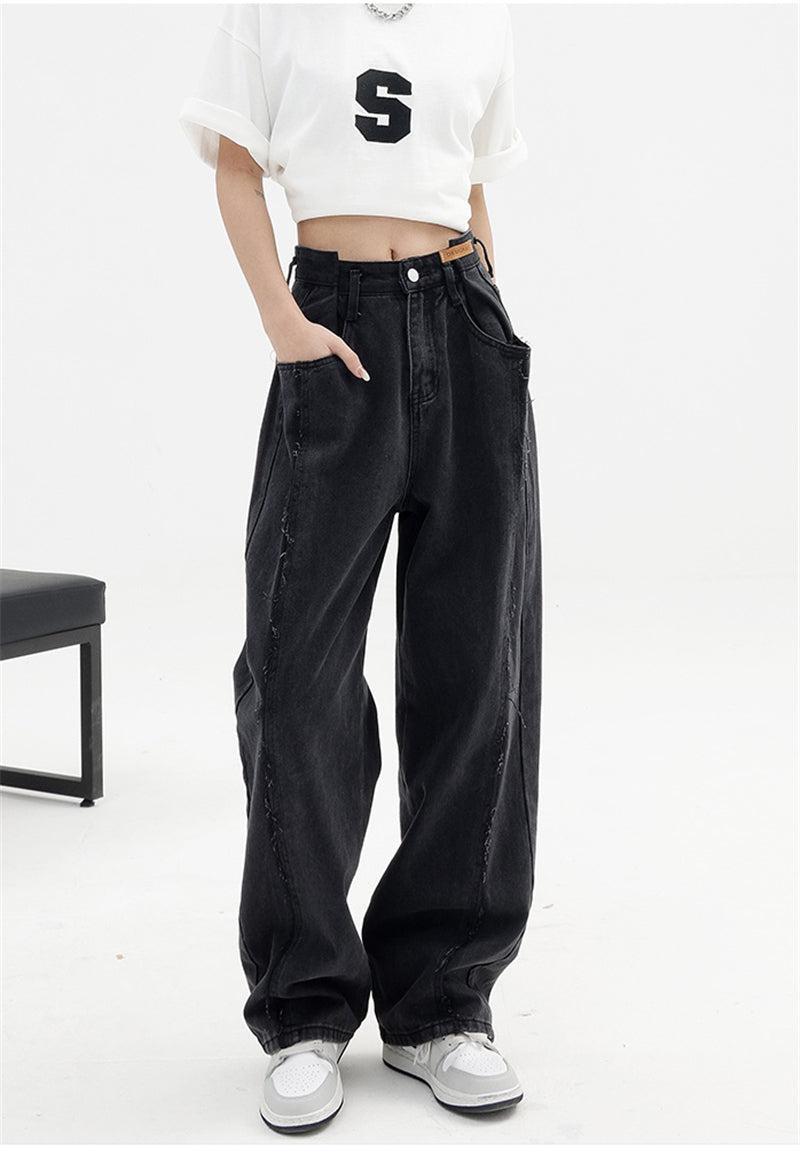 Y2K Wide Leg Baggy Jeans - Image 4